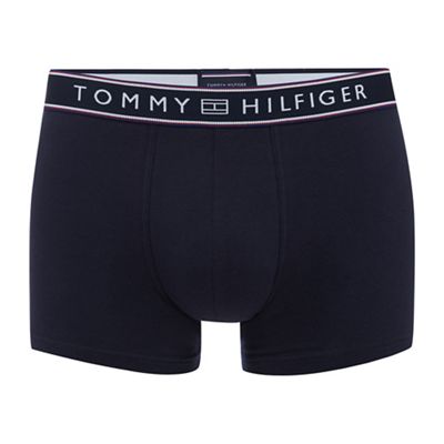 Tommy Hilfiger Navy striped waistband trunks